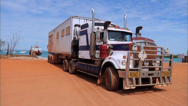 Råkjør i Australias Outback